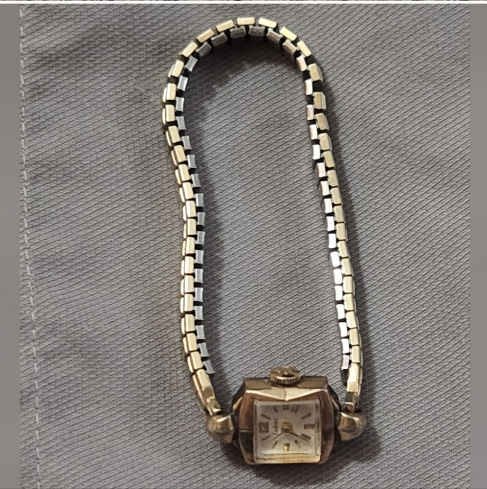Antique Zodiac Gold Women's Watch Vintage - Picture 9 of 11